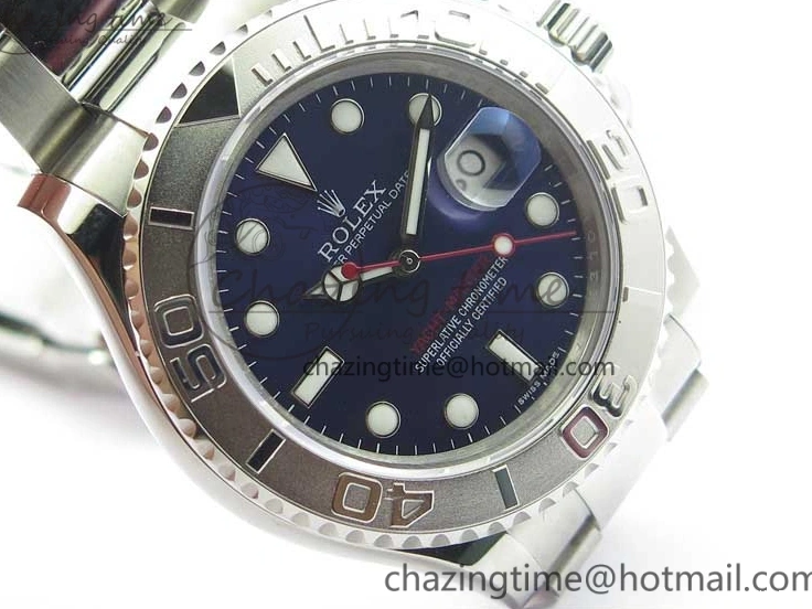 MiroTime 0510 Yacht-Master 116622 SS Bp Maker Best Edition Blue Dial on SS Bracelet SA Bright 2996